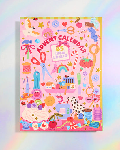 2026 Advent Calendar of 65 Sewing Labels