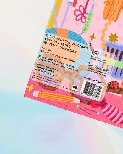 2026 Advent Calendar of 65 Sewing Labels