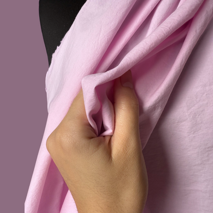 Sandwashed Cotton Poplin - Ballet