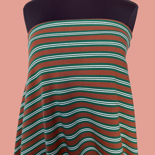 Vintage Stripe Jersey - Acorn
