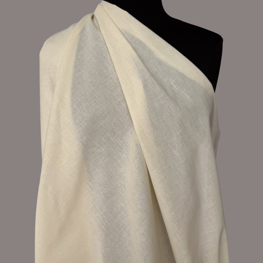 Unbleached Cotton Muslin - Deadstock