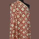 North Star in Rust - Mud Resist Print on Organic Cotton