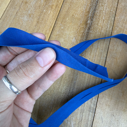 Bias Binding in Royal - 1" Single Fold - Sold by the Yard (Copy)