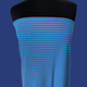 Ribbed Mini Stripe - Aquamarine