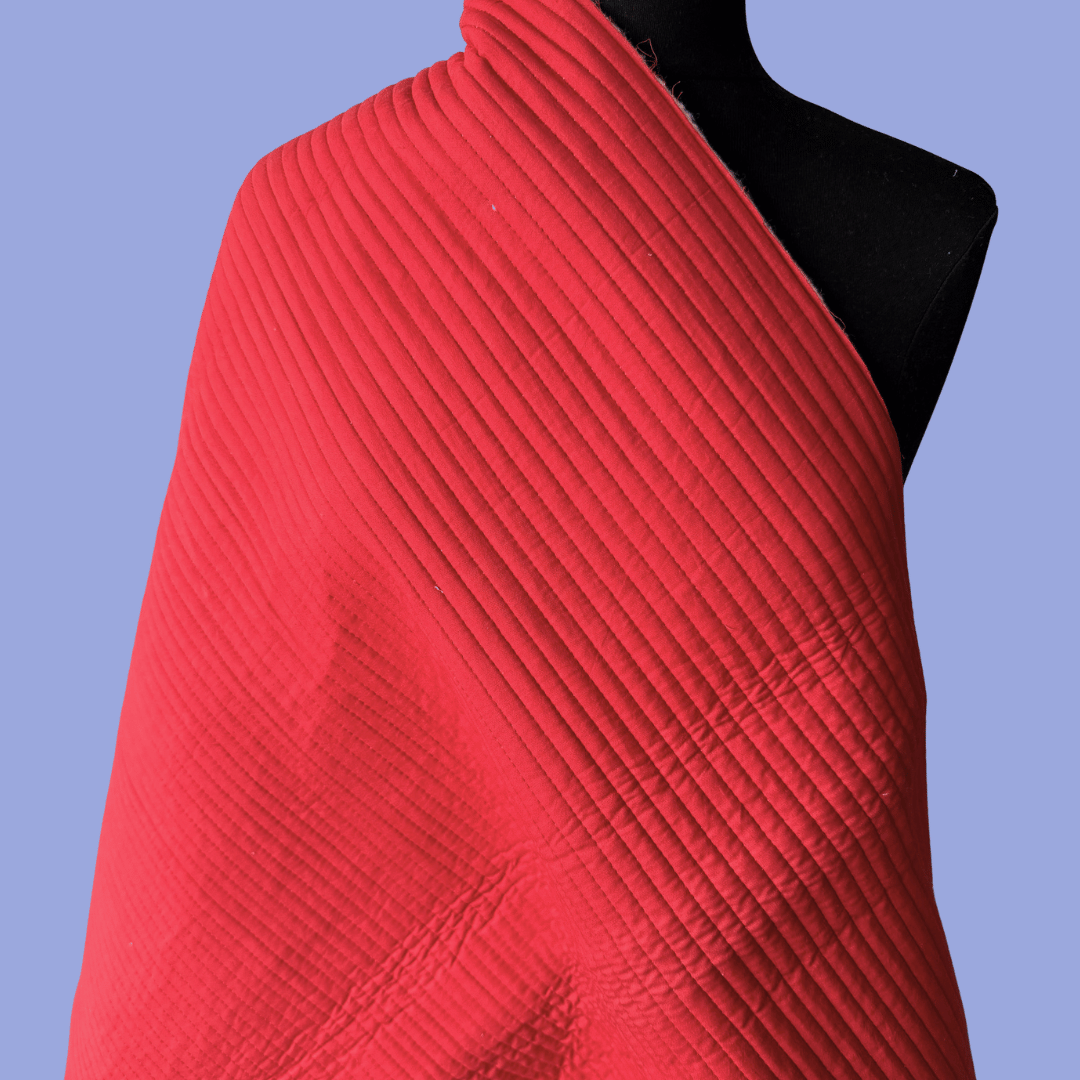 Warm Winter in Scarlet - Sold in pre-cuts*