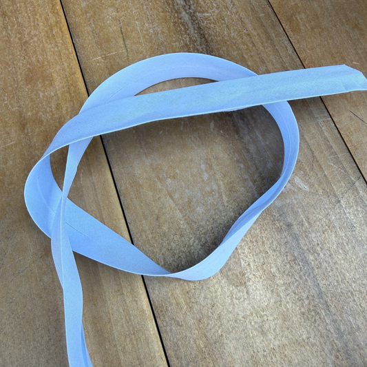 Bias Binding in Baby Blue - 1" Single Fold - Sold by the Yard