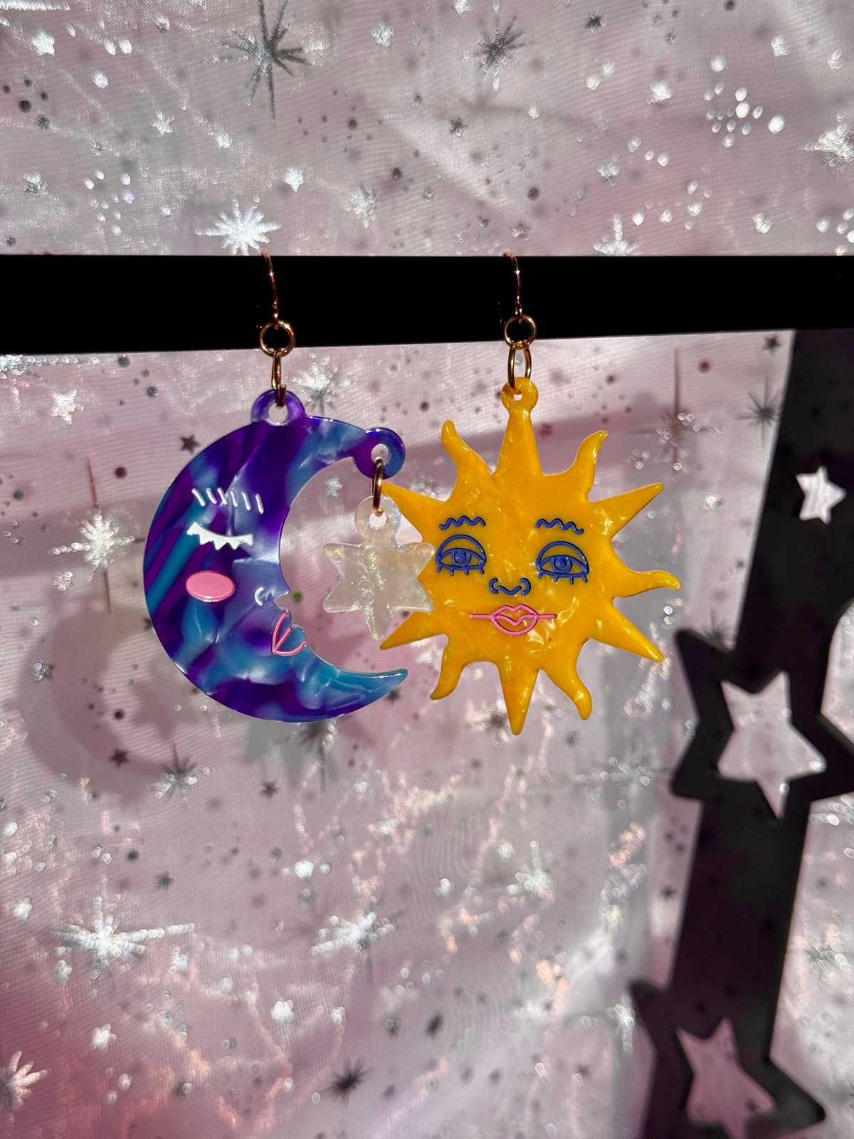 Astro Sun + Moon Statement Earrings