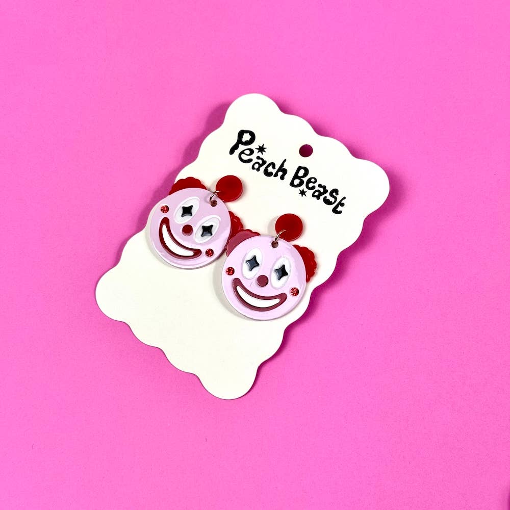 Kitschy Clown Statement Earrings