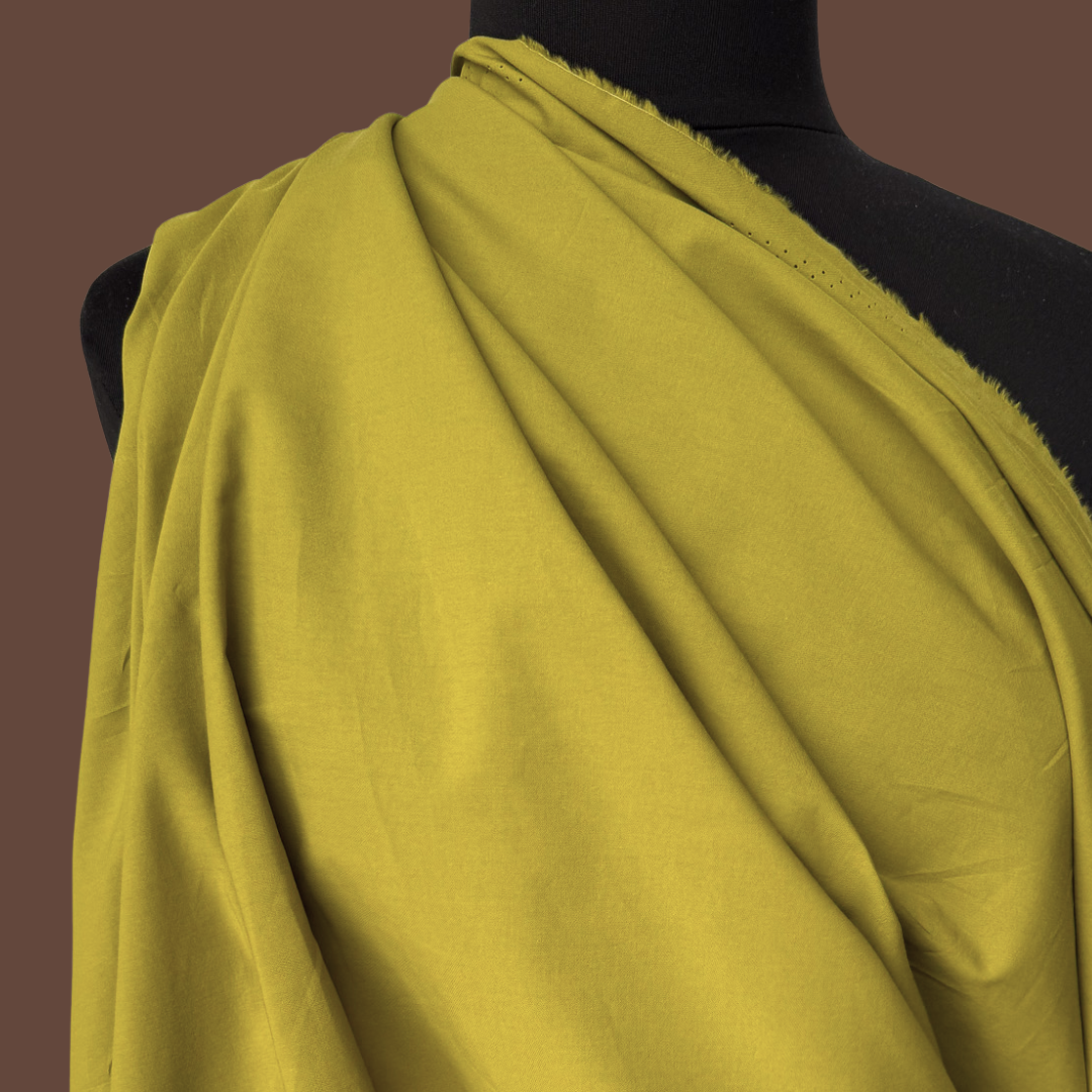 Washed Cotton Poplin - Green Tea