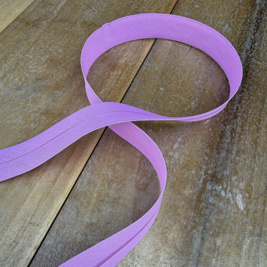 Bias Binding in Lilac - 1" Single Fold - Sold by the Yard