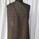Moody Bouquets on Espresso Brown Cotton Lawn