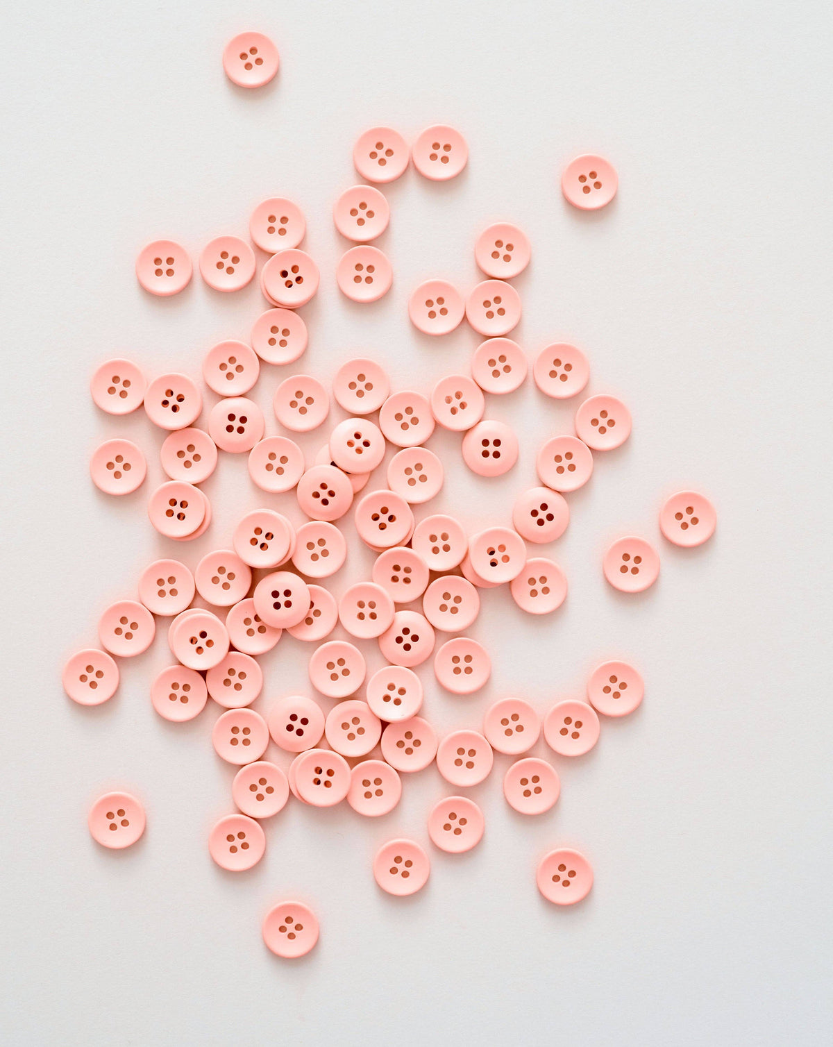 Frosted Mini Retro Buttons: Set of 8