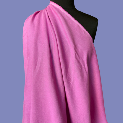 Midweight Stonewashed Linen - Bubblegum