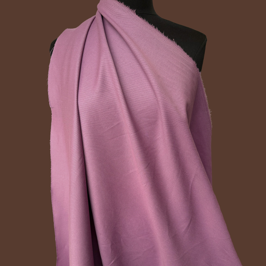 Brushed Bull Denim in Lilac