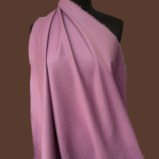 Brushed Bull Denim in Lilac