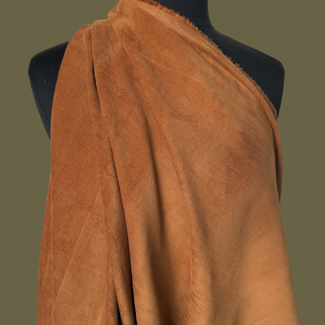 Midweight Cotton Corduroy - Caramel
