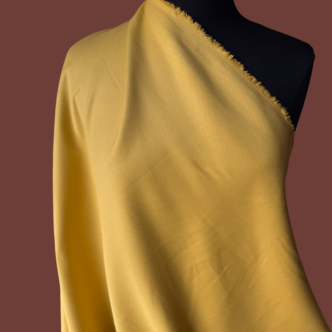 Brushed Bull Denim in Marigold