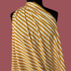 Small Stripe in Caramel - Screen Print Cotton