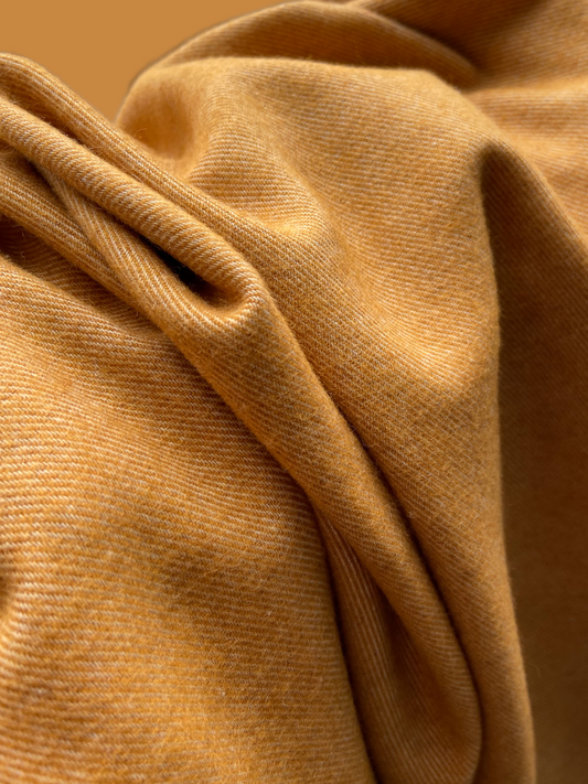 Japanese Yak Wool + Organic Cotton Flannel