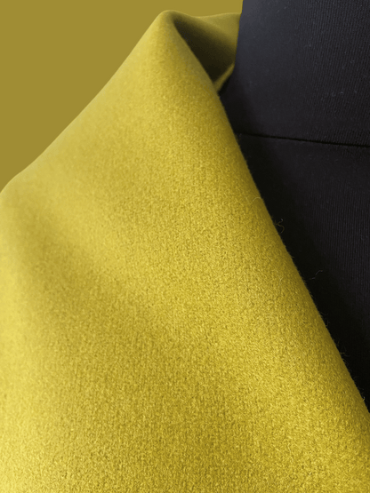 Chartreuse Italian Designer Deadstock - Melton Wool