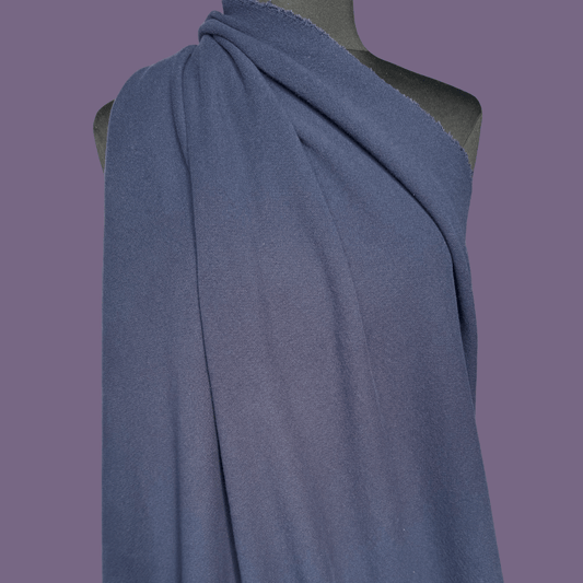 Classic Navy Cotton French Terry - Deadstock