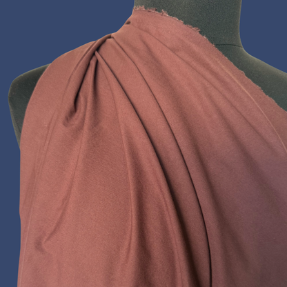 Sandwashed Cotton Poplin - Walnut