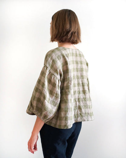 Collage Gather Top Printed Sewing Pattern