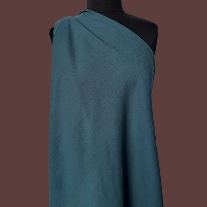Midweight Linen Cotton Twill - Lagoon