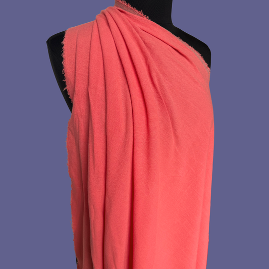 Slub Linen Rayon - Coral