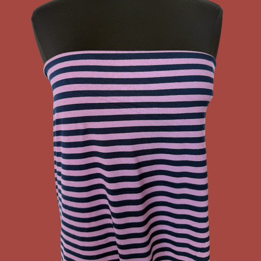 Cabin Stripe Jersey - Blueberry/Lilac