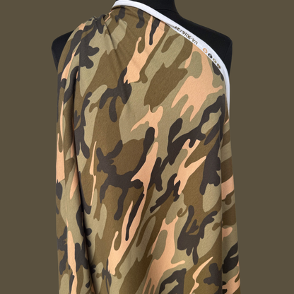 Knit Jersey in Light Camo - Deadstock