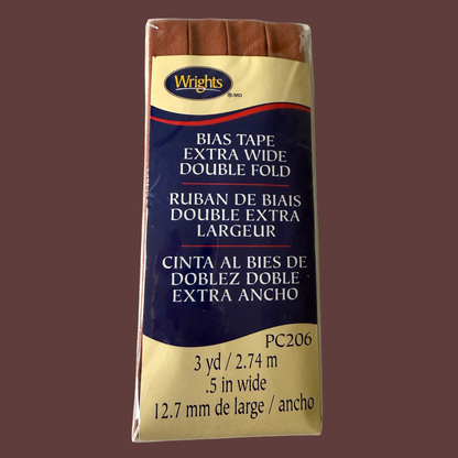 Bias Binding - 1/2" Double Fold (3 yards in a Pack)