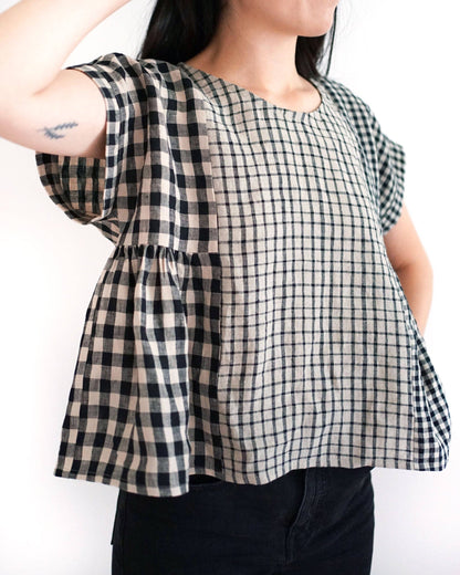 Collage Gather Top Printed Sewing Pattern