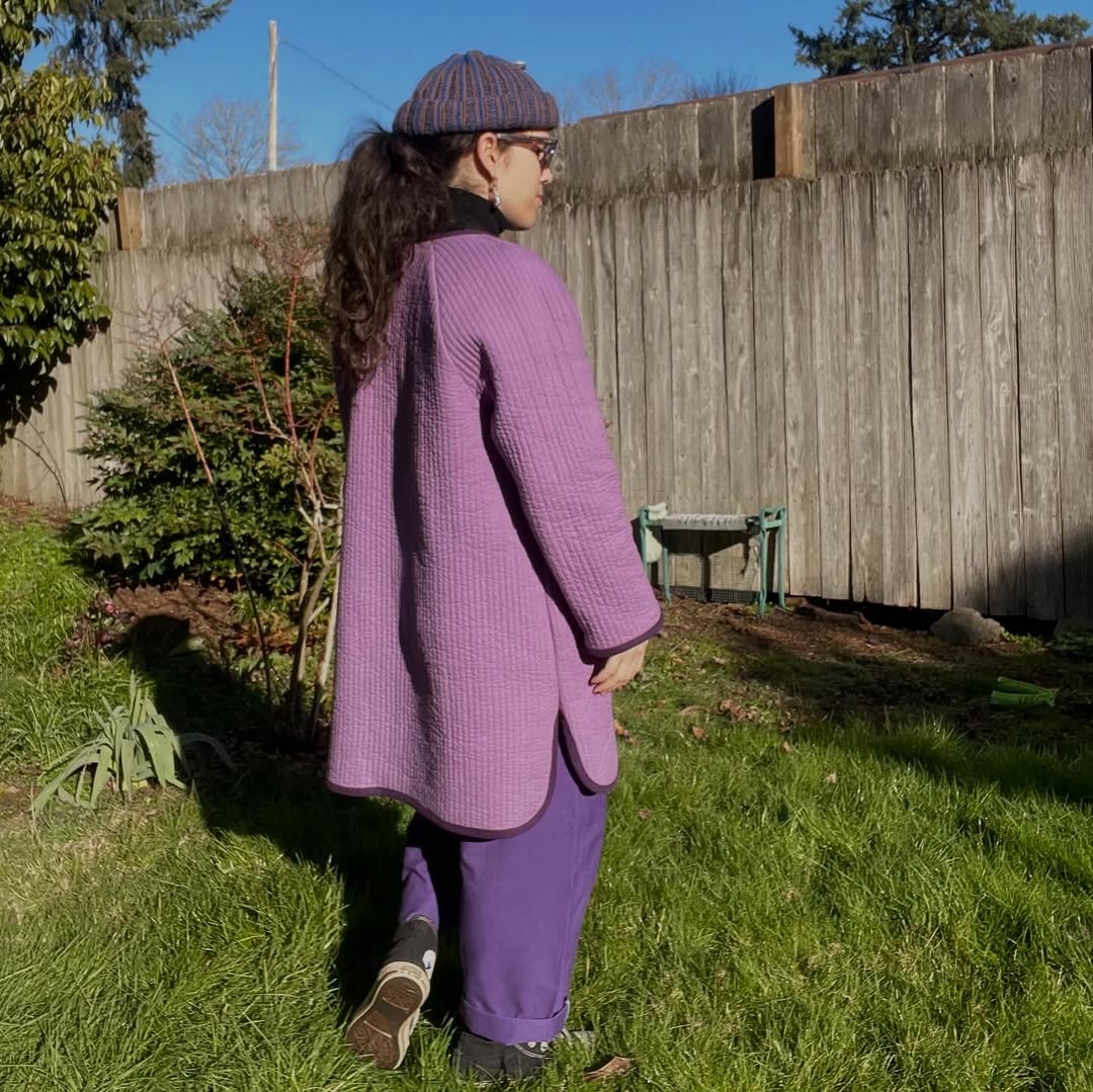 Warm Winter in Hyacinth - Sold in pre-cuts*