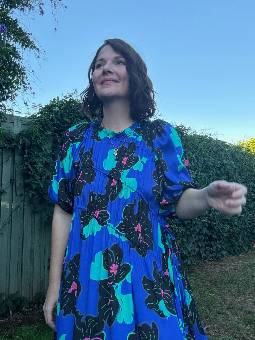 1961 in Ultramarine - Exclusive Print - Ecovero Rayon Challis