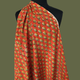 Persimmon Marigolds - Cotton Block Print