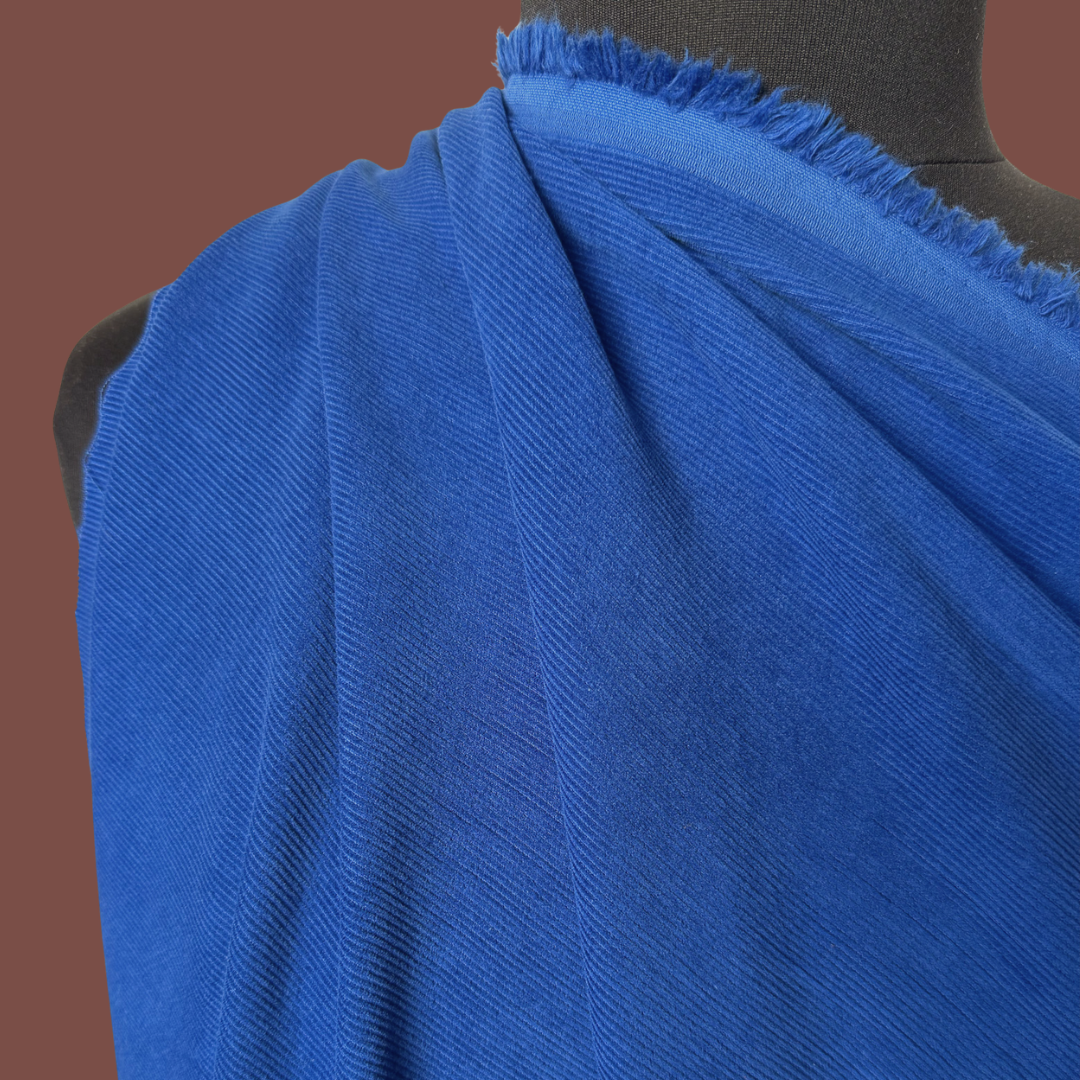 Midweight Cotton Corduroy - Grecian Blue