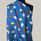 Kiwi Birds on Blue Cotton Oxford