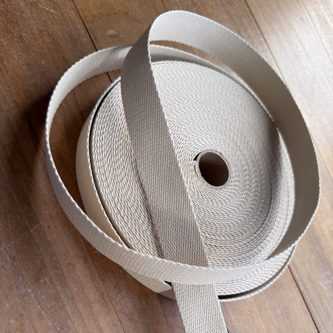 Cotton Webbing - Sold by the Yard