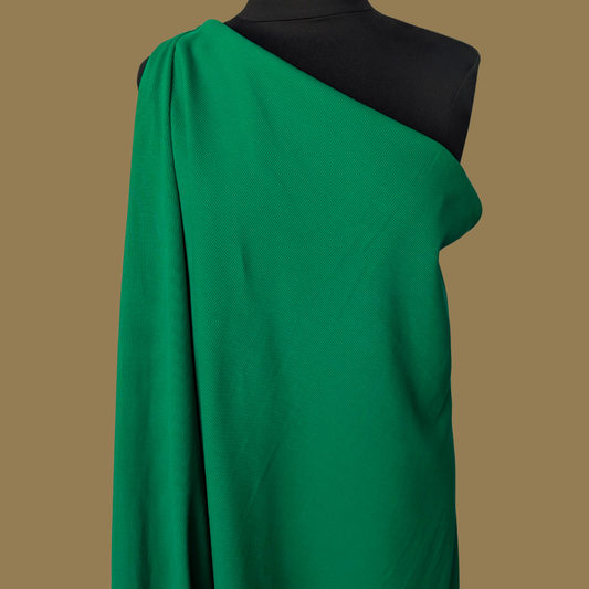 Heavy Cotton Spandex Rib Knit in Shamrock