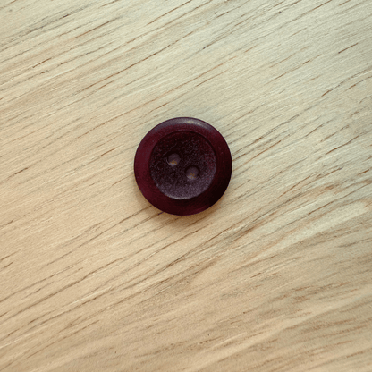 Wide Rimmed Corozo Buttons - 0.6" (sold by the button)