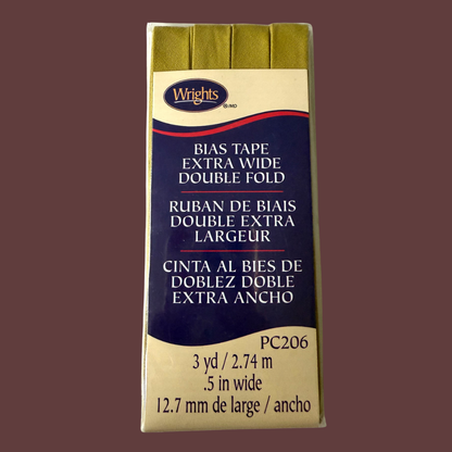 Bias Binding - 1/2" Double Fold (3 yards in a Pack)