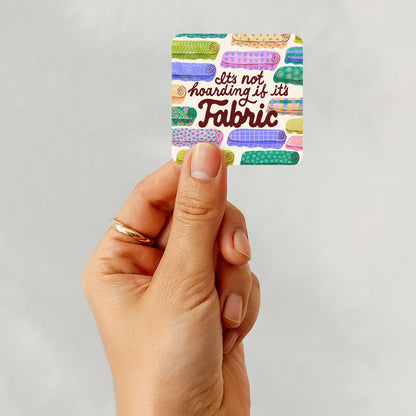 Hoarding Fabric Sticker