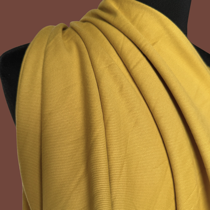 Remnants - Brushed Bull Denim in Sunflower