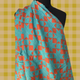Patchwork Star in Sunbaked by Kristy Kay - Linen Rayon
