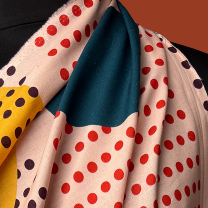 Low Stock - Sunrise - Exclusive Print - Linen Cotton Blend