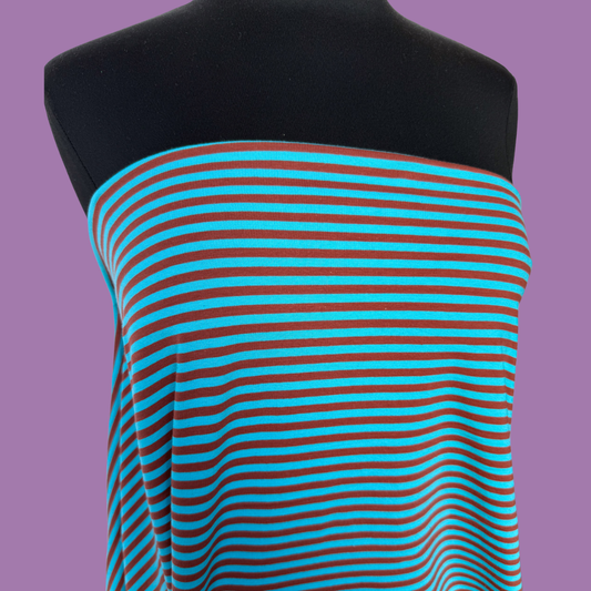 Petite Stripe - Turquoise