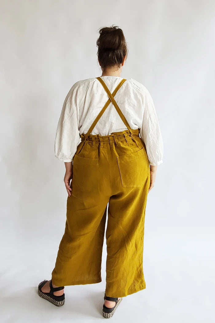 Burnside Bibs Sewing Pattern (Curvy Sizes 18-34) by Sew House Seven