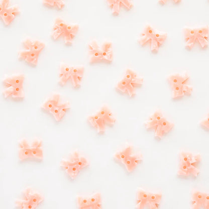 Pink Bow Small 0.6" Button Pack