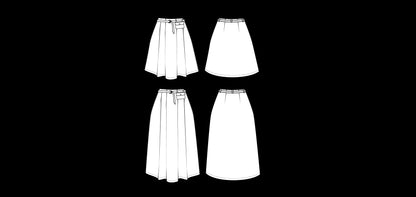 Bernadette Skirt (XS-7X) by Friday Pattern Co.